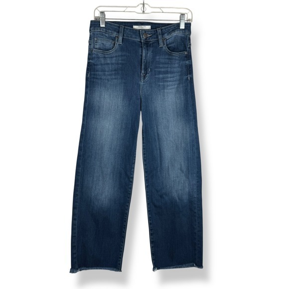 Fidelity Denim - Fidelity Jeans Women Size 26 Malibu High‎ Rise Wide Leg Crop Quiet Luxury Denim